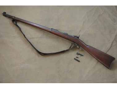 Einzelladerbüchse, Springfield Trapdoor Rifle, Mod. 1884, Kal.  45-70.