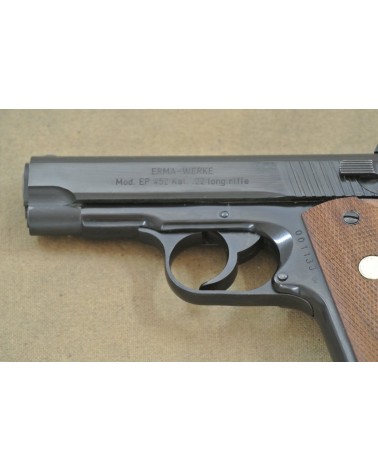 Halbautomatische Pistole Erma.Modell EP 452 ,  Kal. .22 lr.