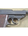 Halbautomatische Pistole, Walter Mod. P 38 Mauser Fertigung Code byf 44,  Kal. 9 mm Luger.