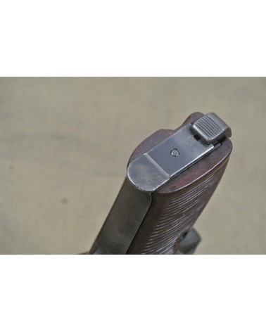 Halbautomatische Pistole, Walter Mod. P 38 Mauser Fertigung Code byf 44,  Kal. 9 mm Luger.