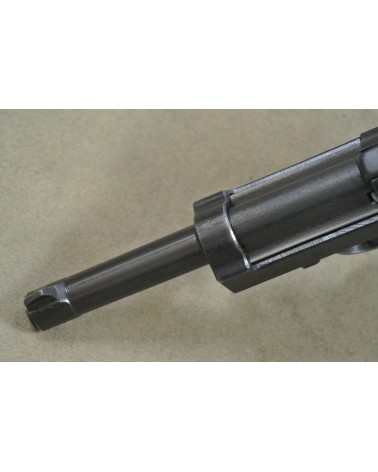 Halbautomatische Pistole, Walter Mod. P 38 Mauser Fertigung Code byf 44,  Kal. 9 mm Luger.