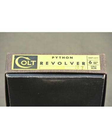 Revolver, Colt Mod. Python, 6 Zoll Lauf , Kal. .357 Magn.