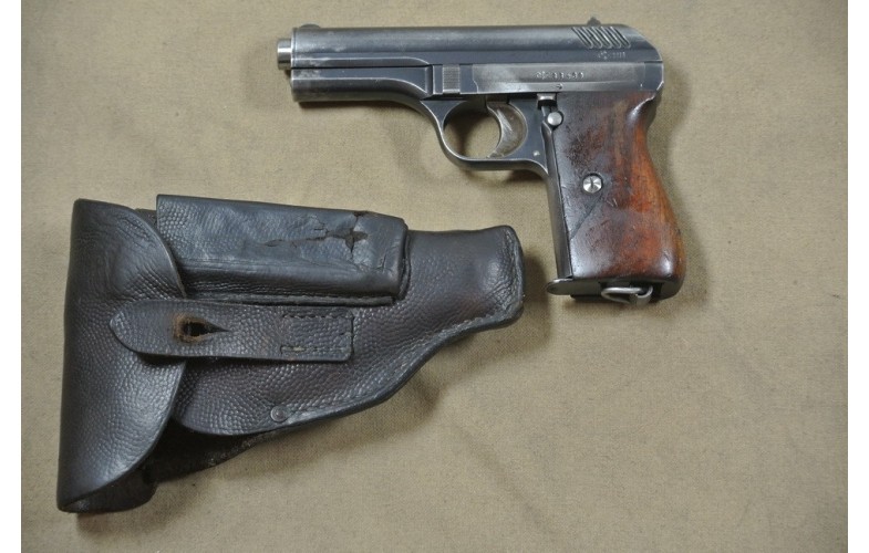 Halbautomatische Pistole, Brünner M 24 (28), Kal. 9mm BrowningK.