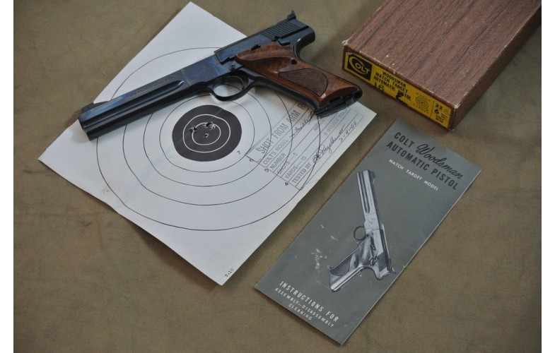 Colt Pistole, Woodsmann Target Model, Kal. .22 Lr.