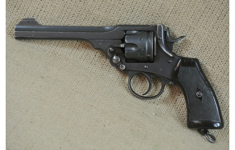 " VERKAUFT " Kipplauf-Revolver, Webley  MK VI (1917),  Kal. .455