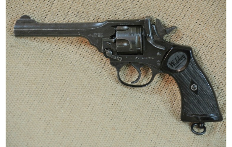 Kipplauf-Revolver, Webley  MK IV, 5 Zoll, Kal. .38 S&W