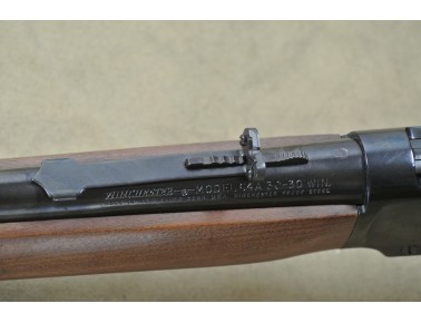 Unterhebel-Repetierbüchse, Winchester Mod. 64 A, Kal. .30 WCF. Unterhebel-Repetierbüchse, Winchester Mod. 64 A, Kal. .30 WCF.