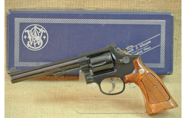 " VERKAUFT " Revolver Smith & Wesson Mod. 14-4, 6 Zoll, Kal. .38 Special.