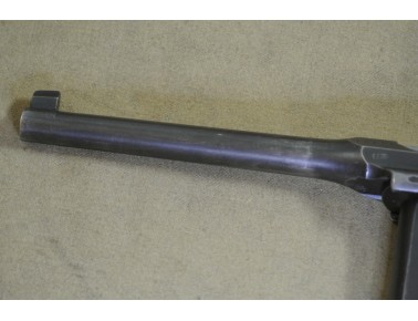 Halbautomatische Pistole, Mauser Mod. C96 Rote Neun,  Kal. 9mm Luger. Halbautomatische Pistole, Mauser Mod. C96 Rote Neun,  Kal. 9mm Luger.