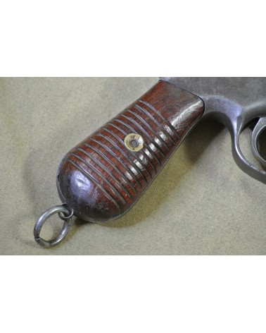 Halbautomatische Pistole, Taku Naval Dockyard Mod. C96 Flatside,  Kal. 7,63 mm Mauser.