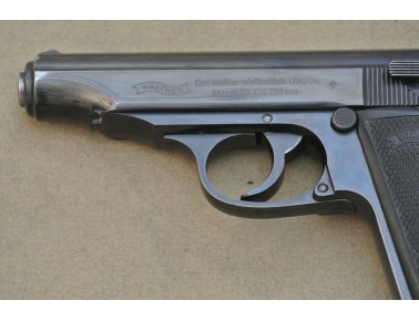 Halbautomatische Pistole, Walther Mod. PP, Kal. 7,65mm Browning.