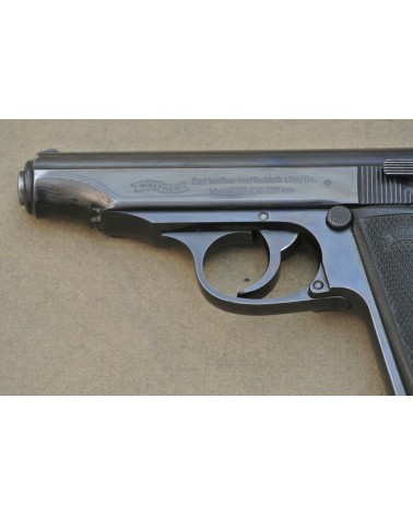 Halbautomatische Pistole, Walther Mod. PP, Kal. 7,65mm Browning.