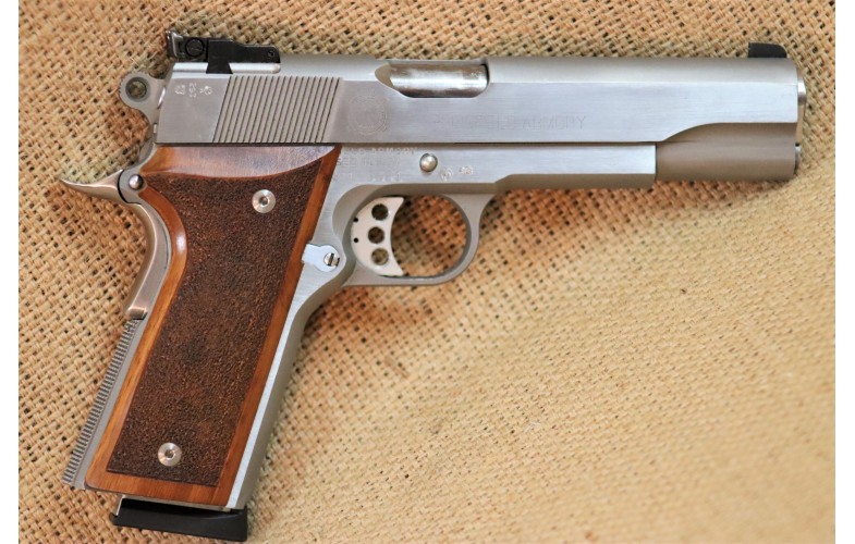 " VERKAUFT " Halbautomatische Pistole, Springfield Mod. 1911-A1, Kal. .45 Auto.