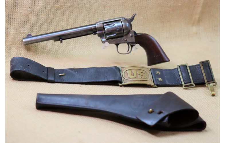 Revolver, Colt Mod. 1873, Kal. .45 Colt, US Cavalry Model, D.F.C.