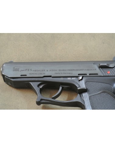Halbautomatische Pistole, Heckler & Koch Model P 9 S, Kal. 9mm Luger.