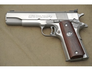 Halbautomatische Pistole, Colt Mod. Gold Cup National Match First Edition,  Kal. 9 mm Luger. Halbautomatische Pistole, Colt Mod. Gold Cup National Match First Edition,  Kal. 9 mm Luger.