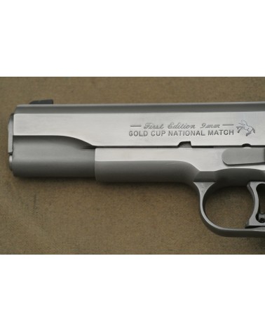Halbautomatische Pistole, Colt Mod. Gold Cup National Match First Edition,  Kal. 9 mm Luger.