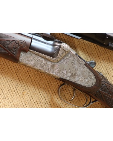 Doppelbüchse Heym, Kal. 30-06, mit Austauschlauf Bockbüchsflinte Kal. 12/70 – 5,6x57R. - Bild 4