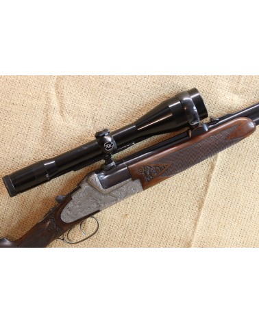 Doppelbüchse Heym, Kal. 30-06, mit Austauschlauf Bockbüchsflinte Kal. 12/70 – 5,6x57R. - Bild 3