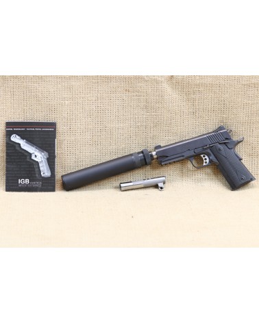 Halbautomatische Pistole, Kimber, Mod. PRO TLE/RL II, Kal. .45 Auto incl. B&T Schalldämper