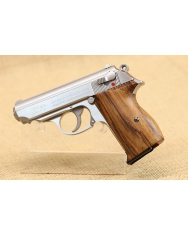 Halbautomatische Pistole, Interarms (Walther) PPK Stainless, Kal. 9mm Browning kurz - Bild 2