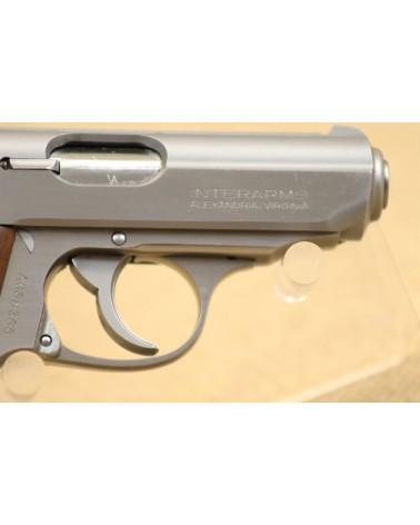Halbautomatische Pistole, Interarms (Walther) PPK Stainless, Kal. 9mm Browning kurz - Bild 4