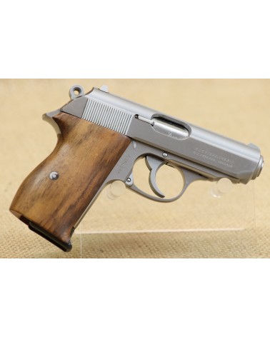 Halbautomatische Pistole, Interarms (Walther) PPK Stainless, Kal. 9mm Browning kurz - Bild 3