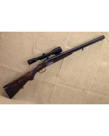Drilling, Borovnik / Waffen Jung Stuttgart, Kal. 7x57R u. 16/70.