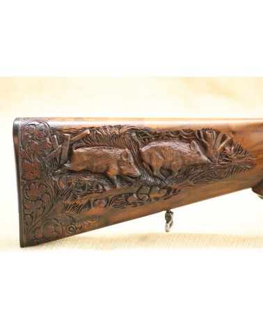 Drilling, Borovnik / Waffen Jung Stuttgart, Kal. 7x57R u. 16/70. - Bild 9