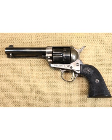 Revolver, Colt 1873, Kal. .41 Colt, 4 3/4 Zoll, mit Waffenkasten und Matrizensatz. - Bild 3
