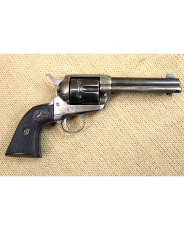 Revolver, Colt 1873, Kal. .41 Colt, 4 3/4 Zoll, mit Waffenkasten und Matrizensatz. - Bild 4