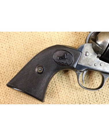 Revolver, Colt 1873, Kal. .41 Colt, 4 3/4 Zoll, mit Waffenkasten und Matrizensatz. - Bild 13