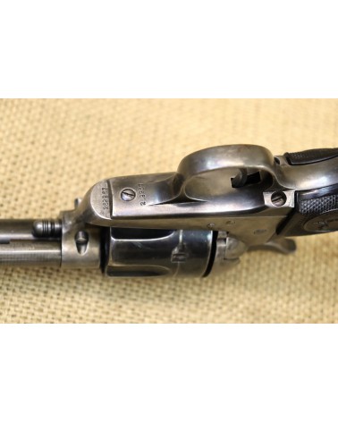 Revolver, Colt 1873, Kal. .41 Colt, 4 3/4 Zoll, mit Waffenkasten und Matrizensatz. - Bild 16