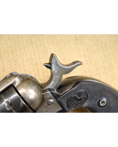 Revolver, Colt 1873, Kal. .41 Colt, 4 3/4 Zoll, mit Waffenkasten und Matrizensatz. - Bild 8