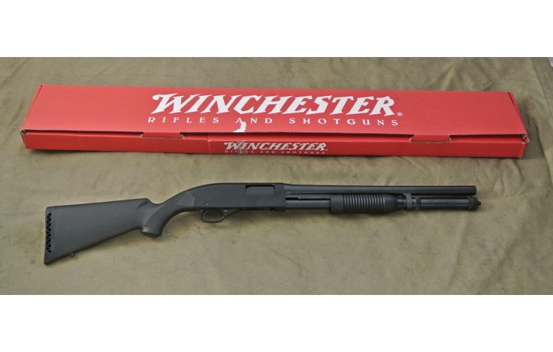 Vorderschaftrepetierflinte, Winchester Mod. 1300 Defender, Kal. 12/76.