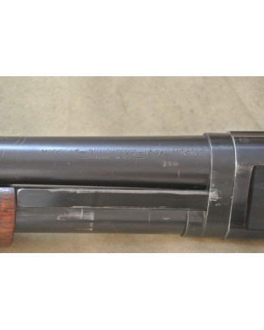 Vorderschaftrepetierflinte, Winchester  Mod. 1897, Riot Gun, Take Down, Kal. 12/70.