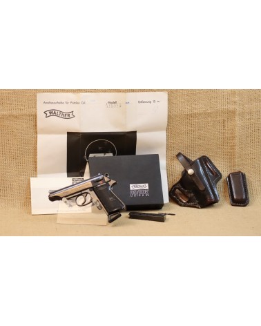 Halbautomatische Pistole, Walther PP, Kal. 7,65 mm Browning.