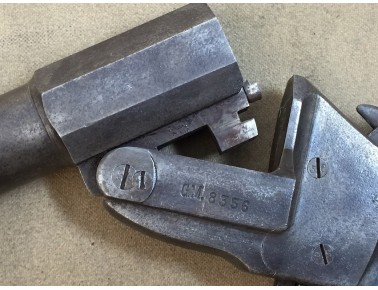 Einläufige Signalpistole GM (Merkel), Modell Hebe,l Kal. 4 Einläufige Signalpistole GM (Merkel), Modell Hebe,l Kal. 4