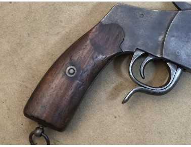 Einläufige Signalpistole GM (Merkel), Modell Hebe,l Kal. 4 Einläufige Signalpistole GM (Merkel), Modell Hebe,l Kal. 4