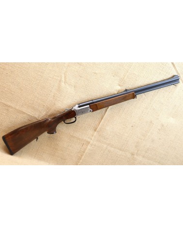 Bockbüchsflinte, Blaser B 95 Luxus, Kal. .30R Blaser - 16/70, Handspanner - Bild 2