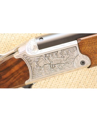 Bockbüchsflinte, Blaser B 95 Luxus, Kal. .30R Blaser - 16/70, Handspanner - Bild 7