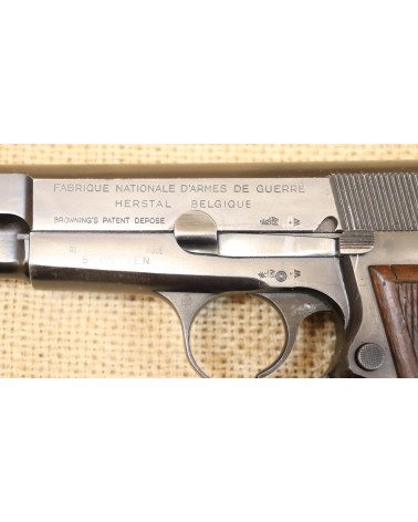 Halbautomatische Pistole, FN High Power M 1935, Kal. 9mm Luger - Bild 5