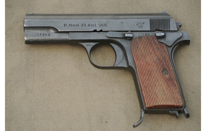 Halbautomatische Pistole, Femaru Mod. 37, Kal. 7,65mm Browning.