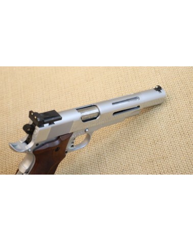Halbautomatische Pistole, Springfield Mod. 1911-A1, 6 Zoll Briley-Lauf, Kal. 9mm Luger. - Bild 3