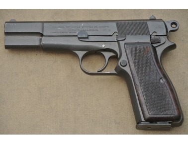 Halbautomatische Pistole, FN High Power aus WK 2, Kal. 9mm Luger