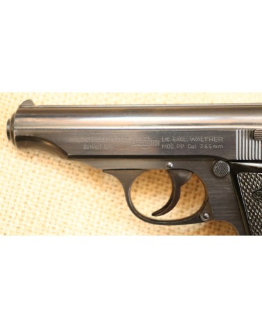 Halbautomatische Pistole, Manurhin (Walther) PP, Kal. 7,65 Browning. - Bild 4