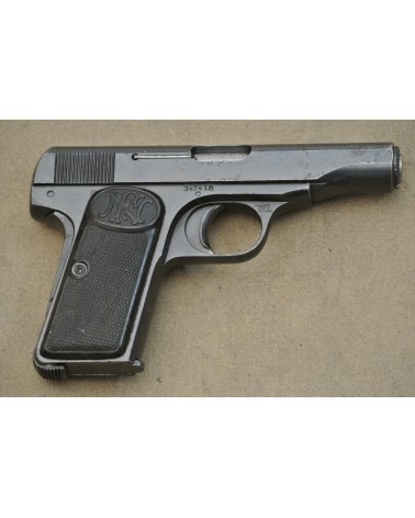 Halbautomatische Pistole, FN 1910, Kal. 7,65 mm.