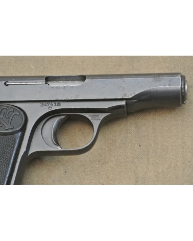 Halbautomatische Pistole, FN 1910, Kal. 7,65 mm.