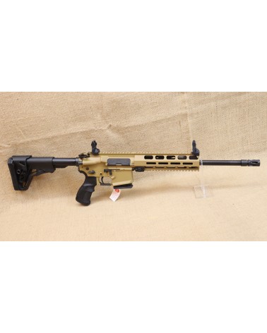 Halbautom.-Büchse, Haenel CR223, in Farbe Sand, inkl. Tasmanian Tiger Rifle Bag