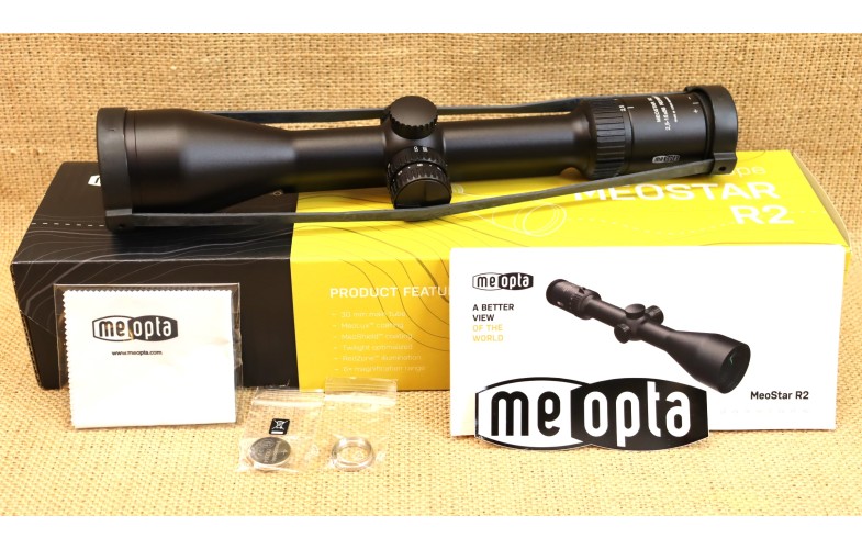 Meopta Meostar R2 2,5–15x56, Absehen 4-RD mit Innenschiene